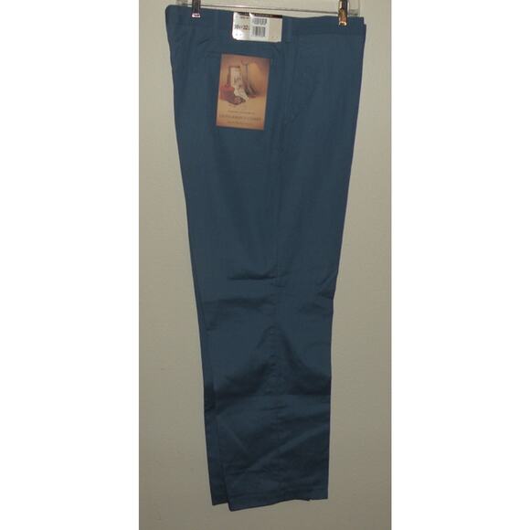 Haggar Gentleman’s Closet Men's Slacks Pants 38 x 32 Blue NWT - Picture 1 of 3